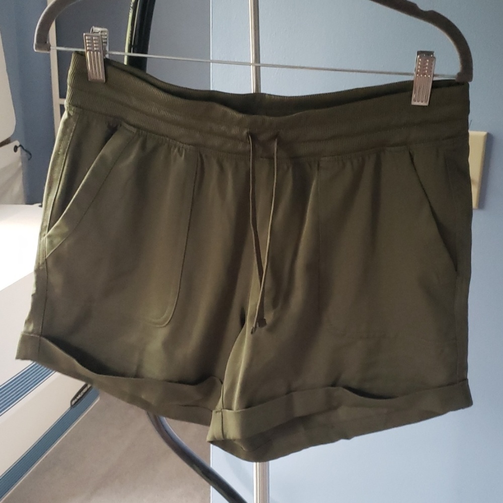 Olive Green Shorts